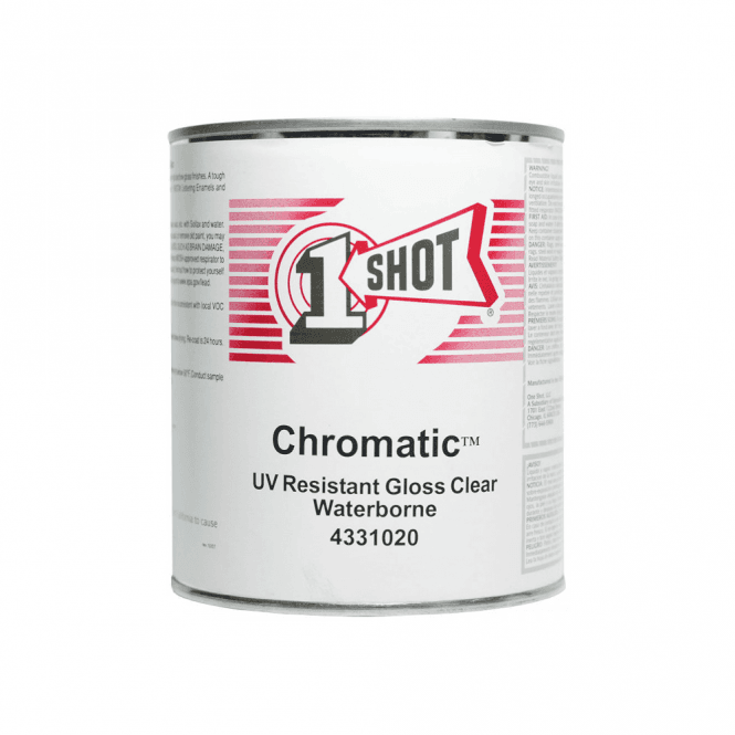 1 Shot Chromatic - UV Resistant Clear Waterborne 946ml