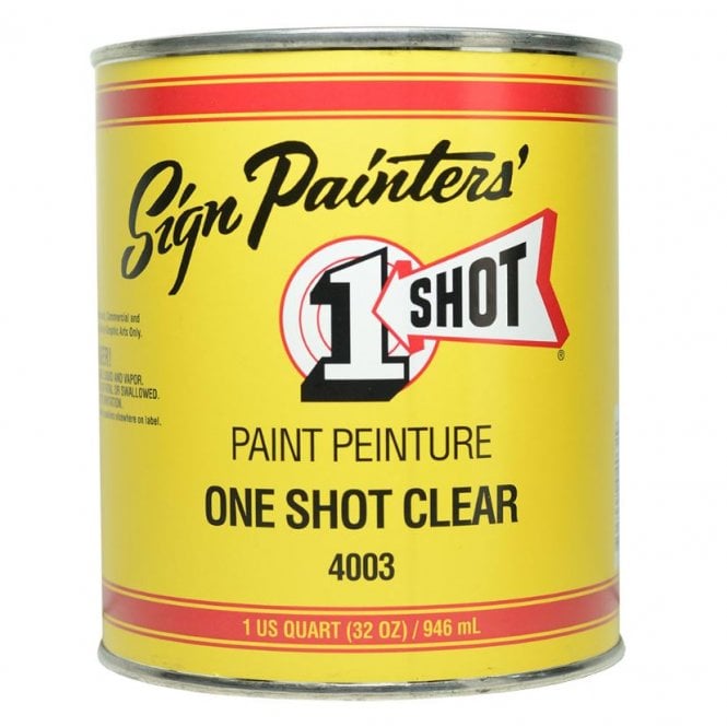 1 Shot Clear Varnish - 946ml