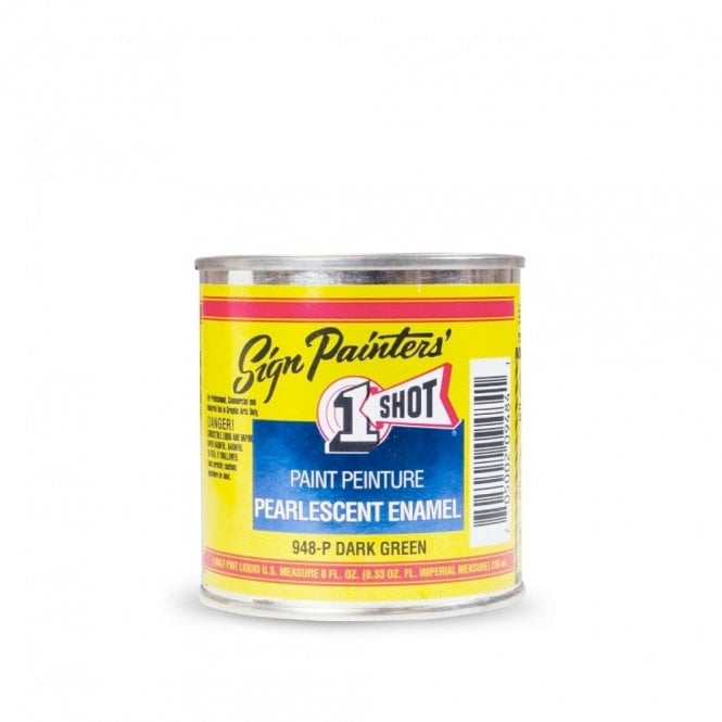 1 Shot Sign Painters' Pearlescent Lettering Enamel 236ml