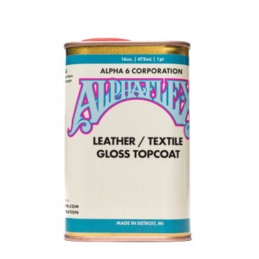 AlphaFlex Leather-Textile Gloss Topcoat - 16oz
