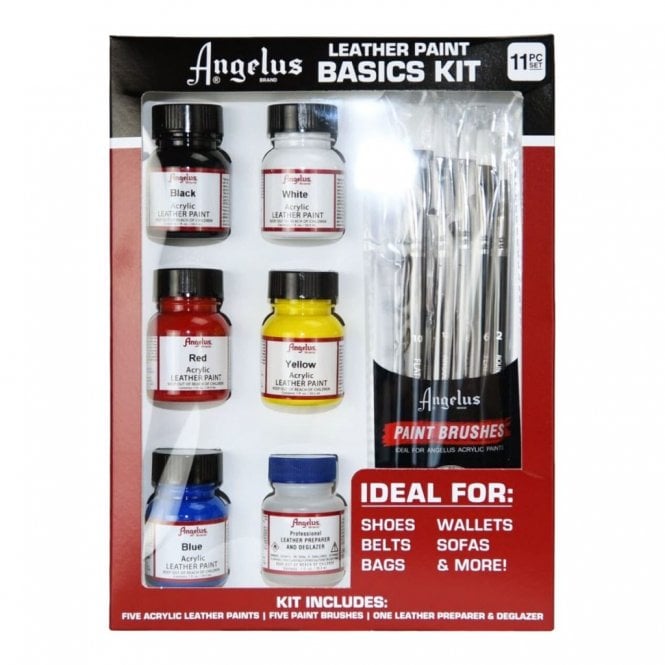Angelus Leather Paint Basics Kit