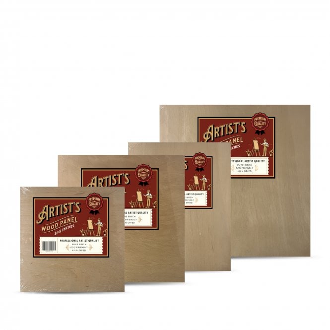 Artist's Wooden Panel Pack