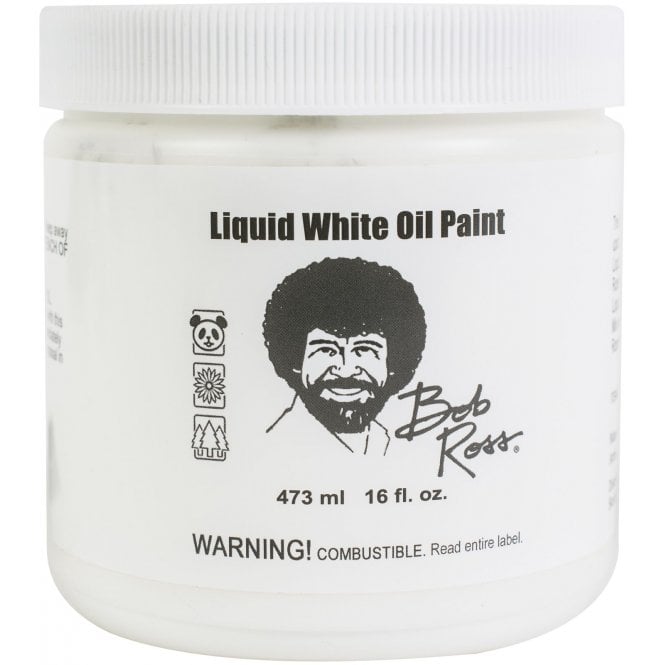 Bob Ross Liquid White Oil Paint