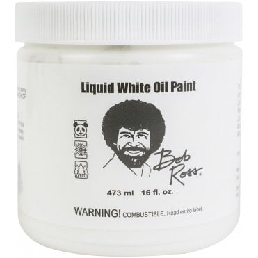 Liquid White Oil Paint
