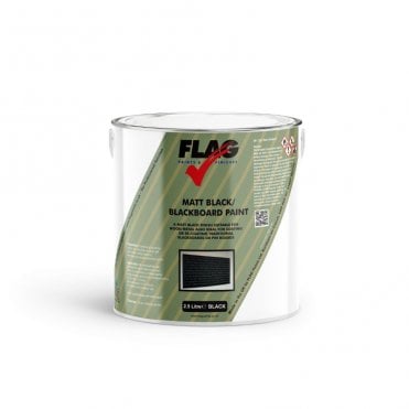 Flag - Blackboard Paint Matt Black 1L