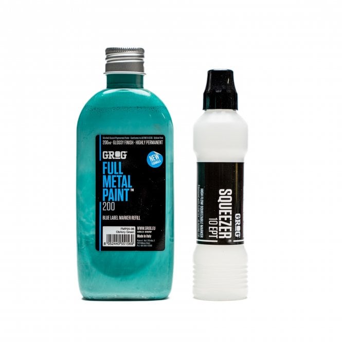 Grog Full Metal Paint & Squeezer 10 EPT