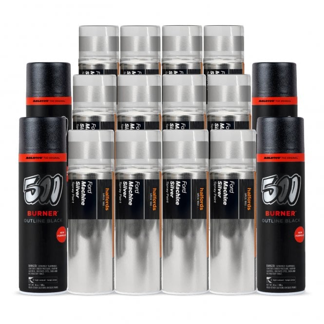 Halfords Chrome & Black Pack 2