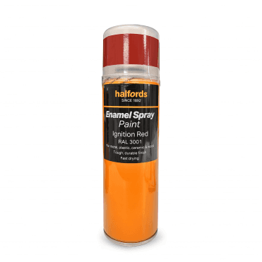 Enamel Spray Paint - Ignition Red RAL3001