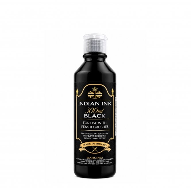 Indian Ink - Black 300ml