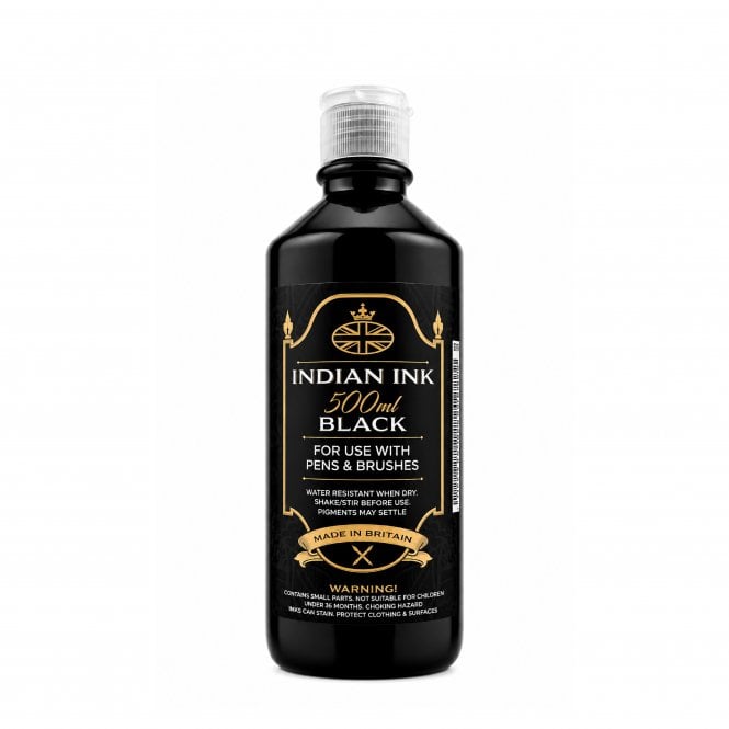 Indian Ink - Black 500ml