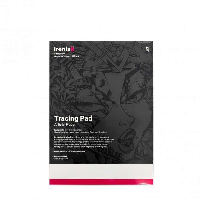 Ironlak Artists' Paper - Tracing Pad A4