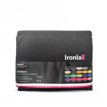 Strikers - Tri-Grip Brush Tip Twin Marker - Series 4