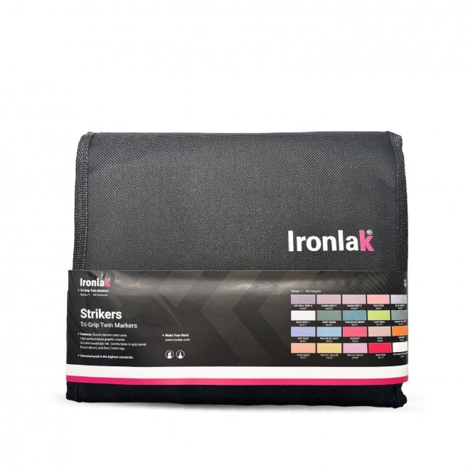 Ironlak Strikers - Tri-Grip Twin Marker - Series 1