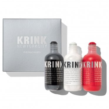 K-60 Paint Marker - Black/White/Red
