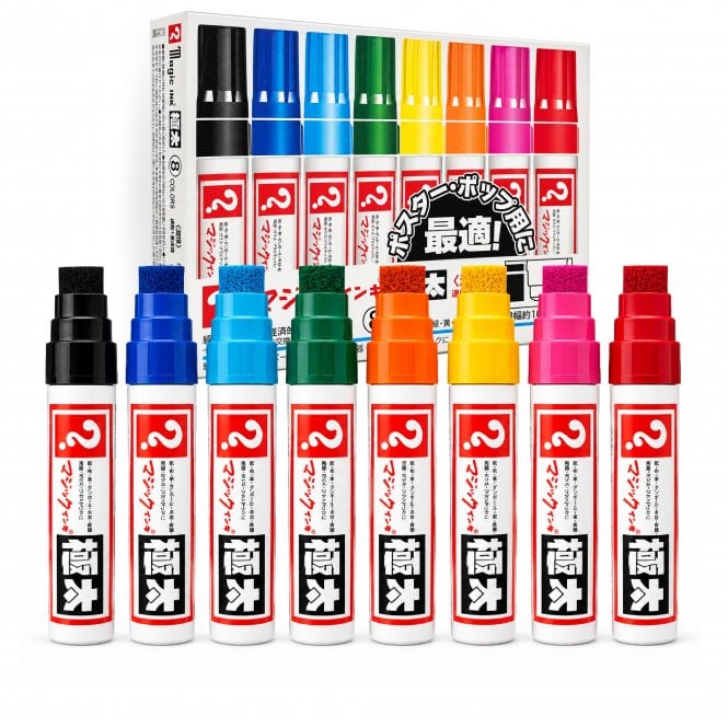Magic Ink Super Broad 8 Color Set