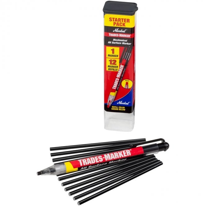 Markal Trades Marker & Refill Pack