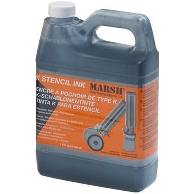 Marsh K Stencil Ink - Black