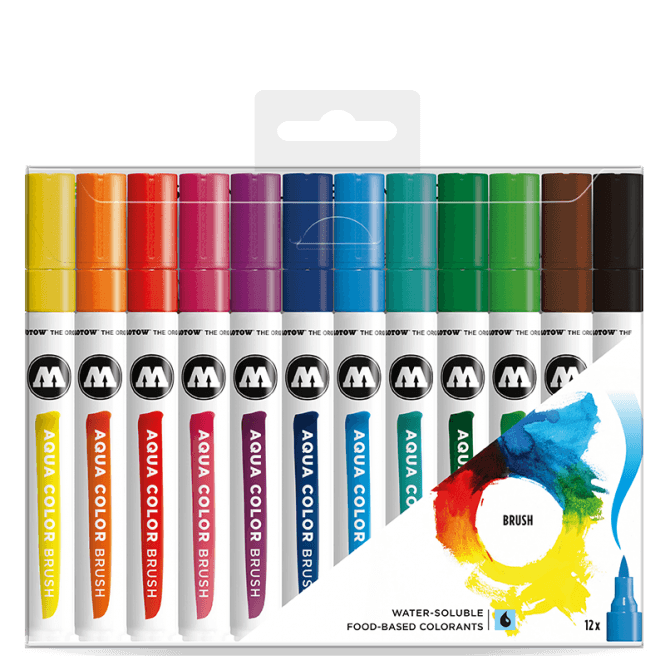 Molotow Aqua Brush Basic Set 1 - 12