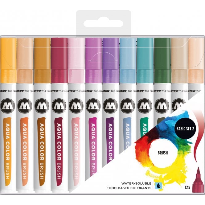 Molotow Aqua Brush Basic Set 2 - 12