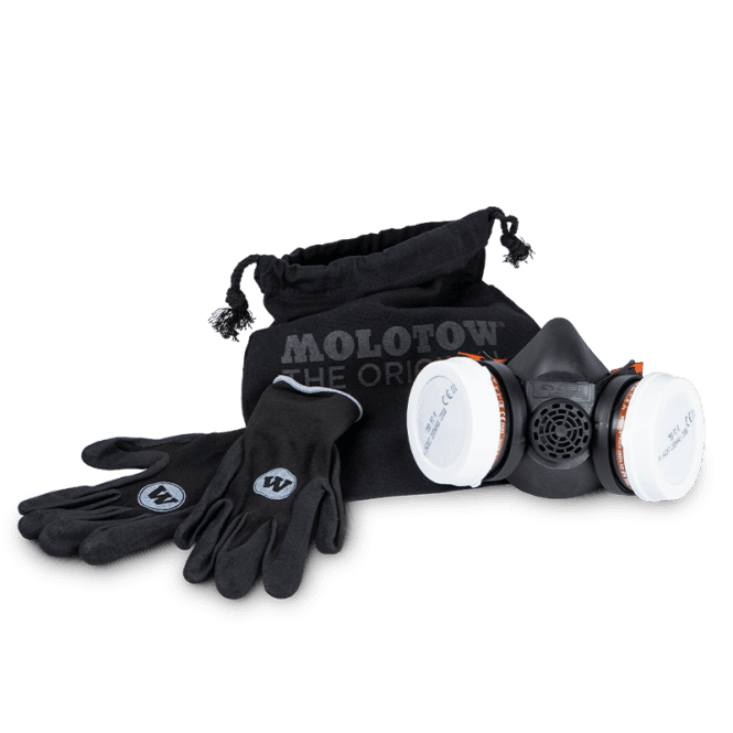 Molotow Safety Pack - Respirator & Gloves