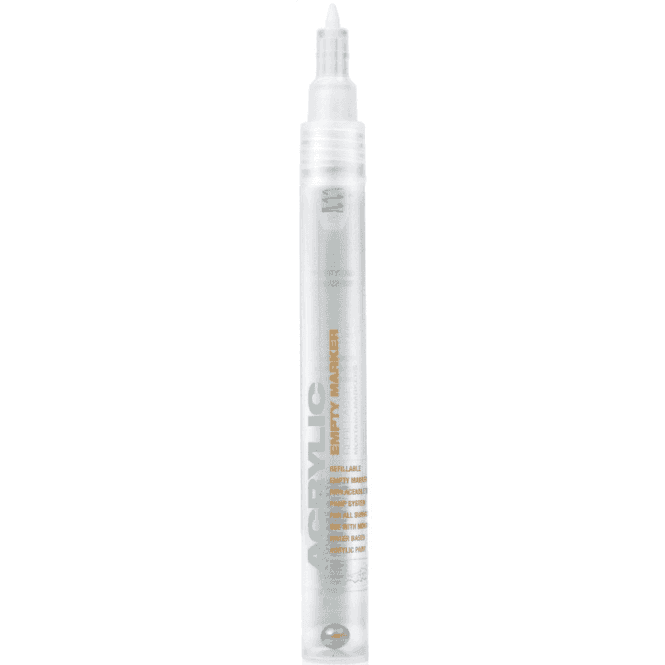 Montana Acrylic Empty Marker 0.7mm Extra Fine