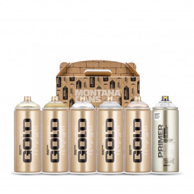 Montana Gold - Metallics & Primer Box Set (6)