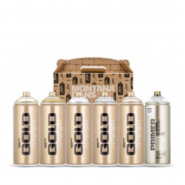 Gold - Metallics & Primer Box Set (6)
