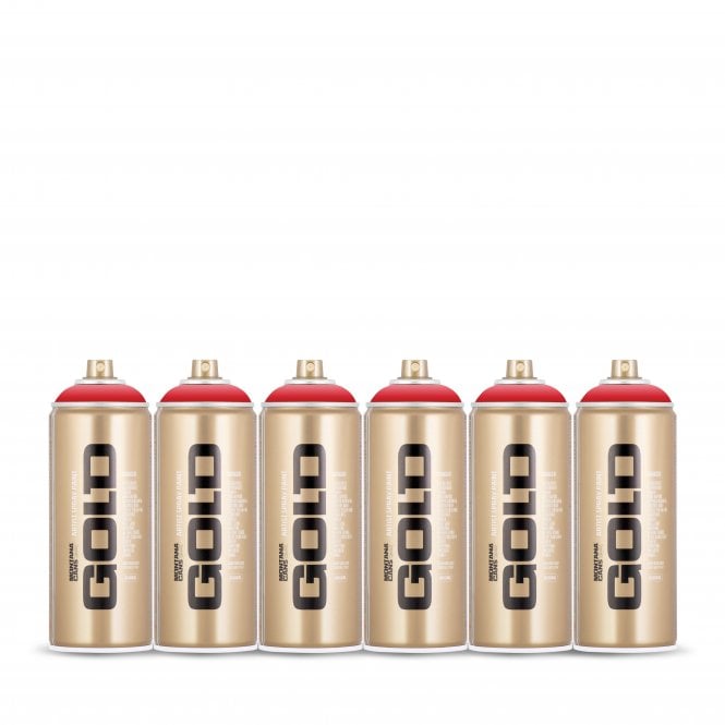 Montana Gold - Shock Red (S3000) 6 Can Deal