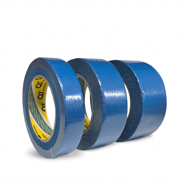 Q1 Tapes Blue Painter’s Masking Tape - Pack of 3