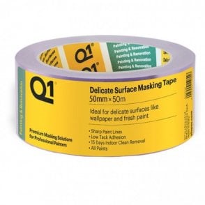 Delicate Surface Masking Tape - 50mm x 50m
