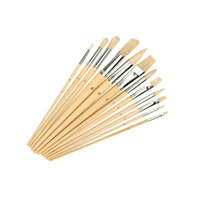 Silverline 12 Piece Paint Brush Set
