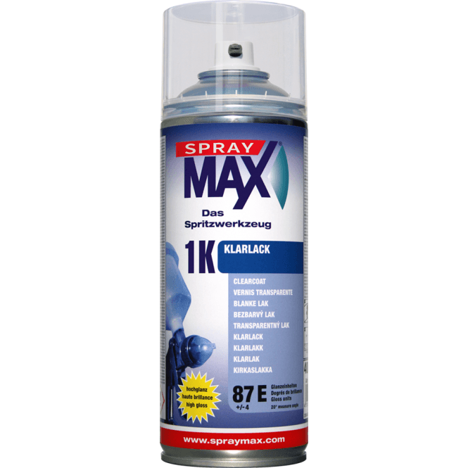 Spraymax 1K Clear Coat - High Gloss