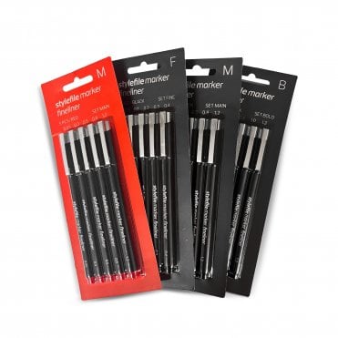 Fineliner 4 pack Bundle