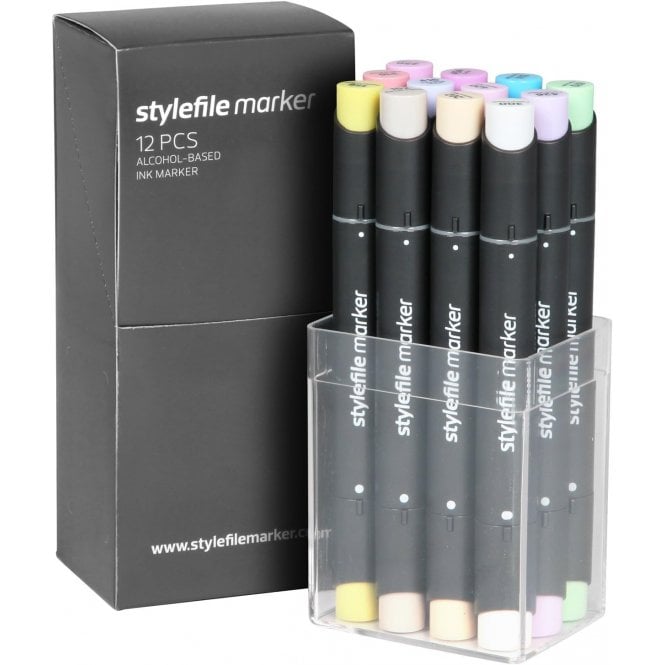 Stylefile Marker 12 Set Pastel