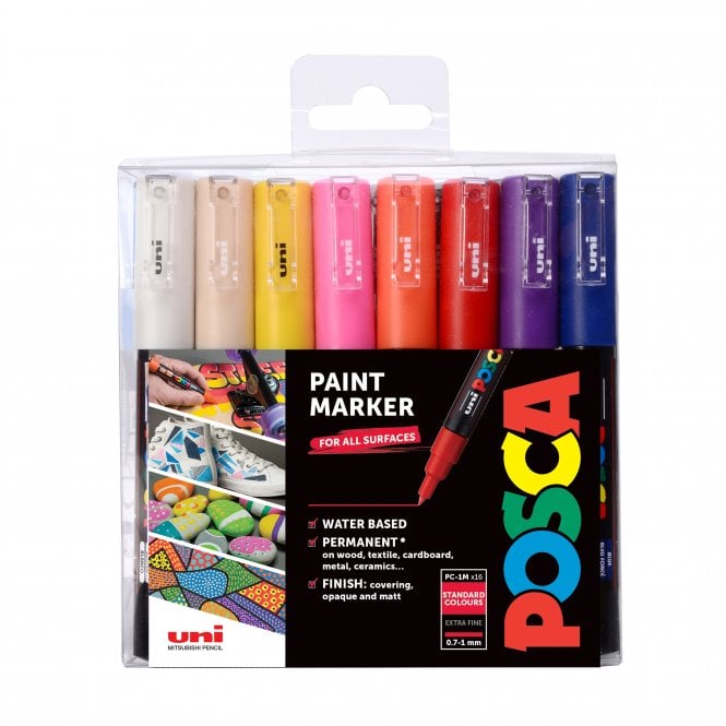 Uni Posca Posca PC-1M 16 Colours