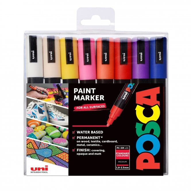 Uni Posca Posca PC-5M 16 Colours
