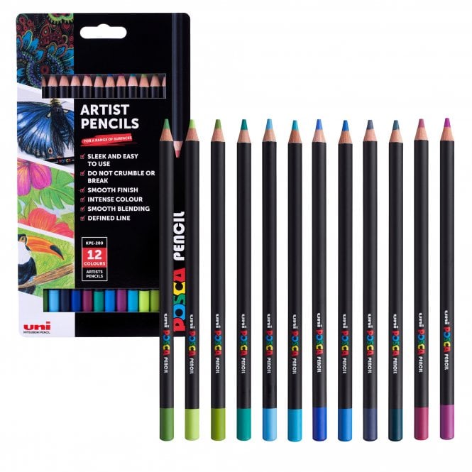 Uni Posca Posca Pencils Set - Cosmos (12)