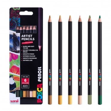 Posca Pencils Set - Earth (6)