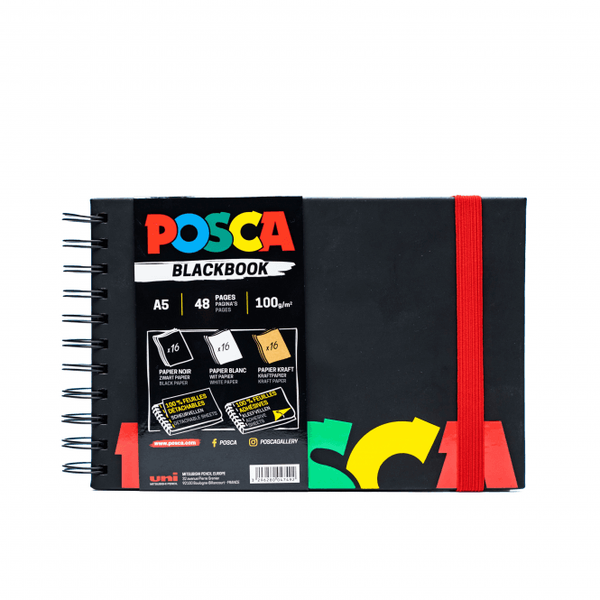 Uni Posca Posca Sticker Notebook - A5 Sketchbook